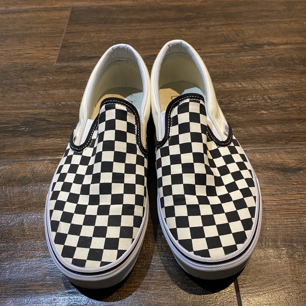 Checkered Vans